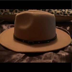 Felt Fedora Brim Hat